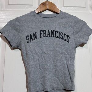 Gray San Francisco Graphic Tee